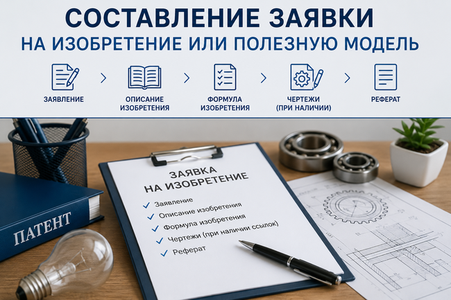 КАК СОСТАВИТЬ ЗАЯВКУ НА ИЗОБРЕТЕНИЕ?